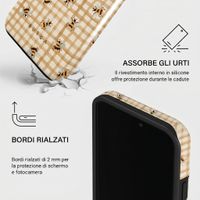 Burga Cover Posteriore Resistente con MagSafe Apple iPhone 15 Pro - Honeycomb