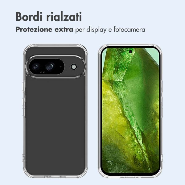 imoshion Cover posteriore protettiva Google Pixel 9 / 9 Pro - Trasparente