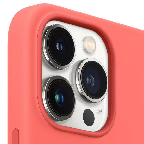 Apple Cover Posteriore in Silicone con MagSafe Apple iPhone 13 Pro Max - Pink Pomelo