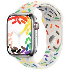 Apple Cinturino sportivo Apple Watch | 44/45/46/49 mm - Taglia S/M - Pride Edition