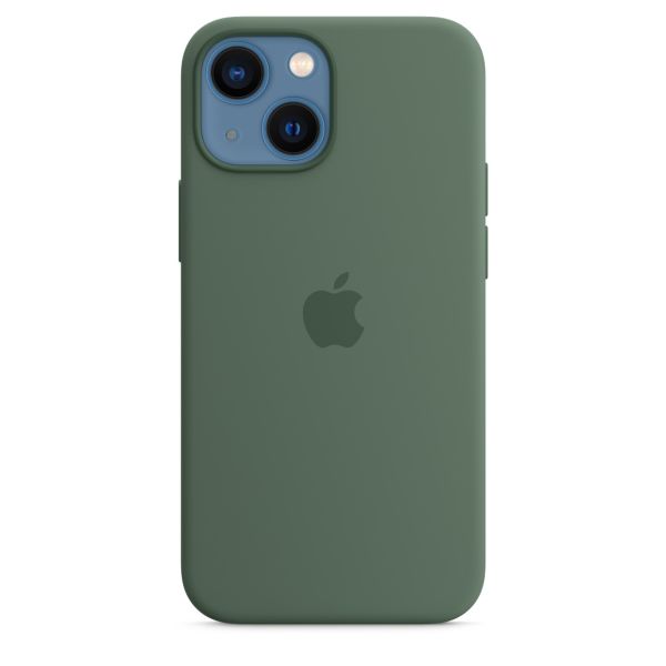 Apple Cover Posteriore in Silicone con MagSafe Apple iPhone 13 Mini - Eucalyptus