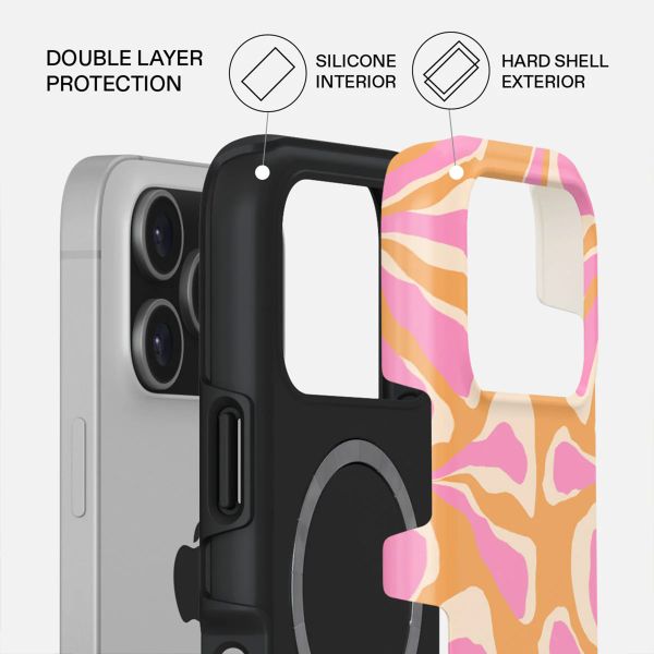Burga Cover Posteriore Resistente con MagSafe Apple iPhone 17 Pro - Aloha