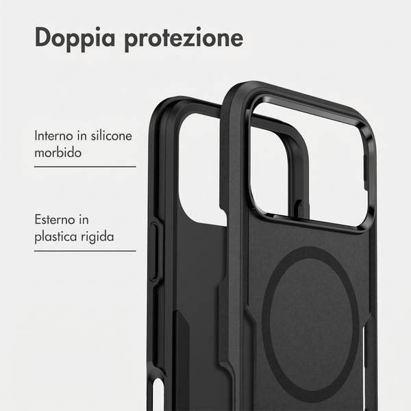 imoshion Cover posteriore con MagSafe Apple iPhone 18 Pro Max / 17 Pro Max - Nero