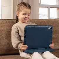 imoshion Cover Posteriore Kidsproof con Maniglia Apple iPad 11 (2025) 11 pollici A16 / iPad 10 (2022) 10.9 pollici - Blu scuro