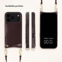 Selencia Cover per telefono Nova con cordino e portacarte Apple iPhone 18 Pro / 17 Pro - Checks