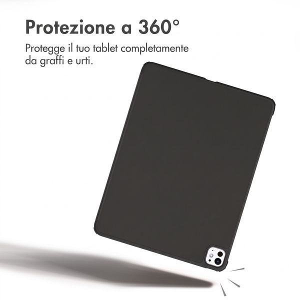 imoshion Cover a libro Trifold Apple iPad Pro 11 (2025) M5 / (2024) M4 - Nero