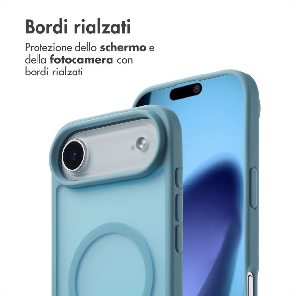 imoshion Cover posteriore Color Guard con MagSafe Apple iPhone Air - Azzurro
