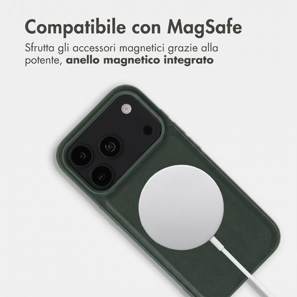 Accezz Backcover Edge con MagSafe Apple iPhone 18 Pro / 17 Pro - Verde