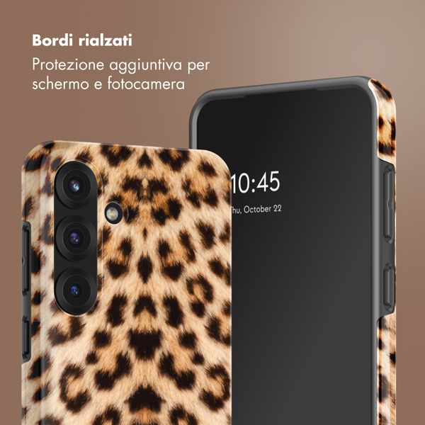 Selencia Cover posteriore Vivid con MagSafe Samsung Galaxy S25 - Wild Leo