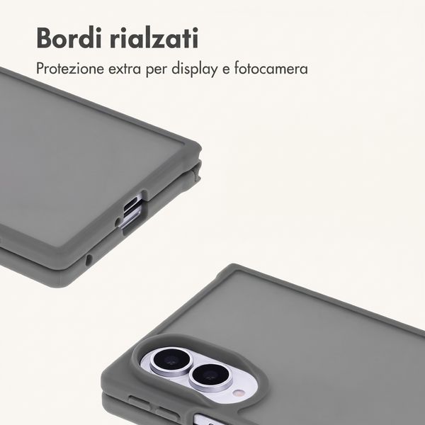 imoshion Cover posteriore Color Guard Samsung Galaxy Z Fold 8 - Grigio