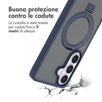 Accezz Cover con anello e supporto con MagSafe Samsung Galaxy S26 - Blu