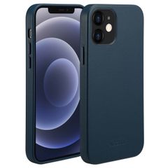 Accezz Cover in Pelle con MagSafe Apple iPhone 12 (Pro) - Nightfall Blue