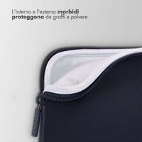 Accezz Cover per laptop 13-14 pollici - Laptopsleeve - Blu