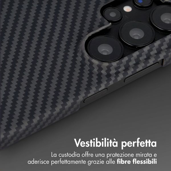 Accezz Cover MagSafe Kevlar® Samsung Galaxy S26 Ultra - Nero
