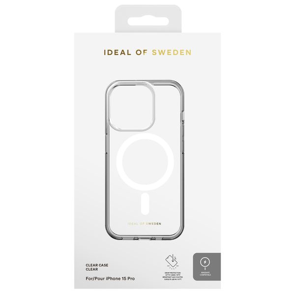 iDeal of Sweden Cover Trasparente con MagSafe Apple iPhone 15 Pro - Trasparente