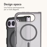 imoshion Cover posteriore Color Guard con MagSafe Apple iPhone Duo - Grigio