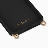 Selencia Cover posteriore Rivièra con MagSafe con ganci rimovibili Samsung Galaxy A55 (5G) / A35 - Velvet Black