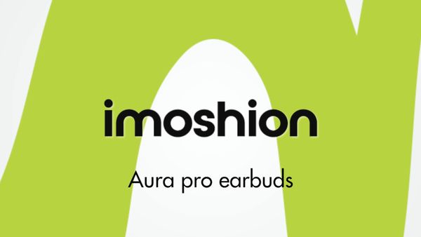 imoshion Aura Pro Auricolari in-ear wireless - Cancellazione attiva del rumore (ANC) - Lavender Lilac