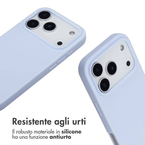 imoshion Cover in Silicone con Cordino Apple iPhone 17 Pro - Viola