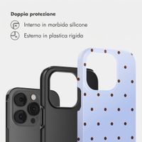 Selencia Cover Posteriore Vivid Apple iPhone 14 Pro - Happy Dots Digital Sky