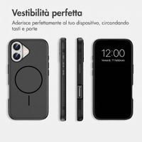 imoshion Cover posteriore Color con Thin MagSafe Ring Apple iPhone 17 - Nero