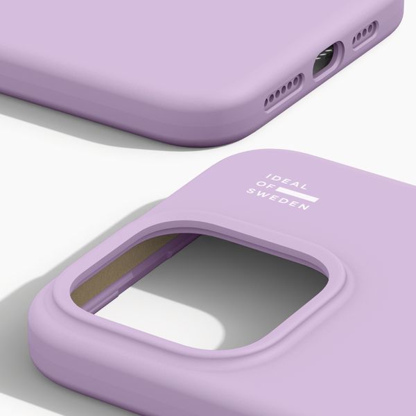 iDeal of Sweden Cover in silicone con MagSafe Apple iPhone 15 Pro Max - Lavender Milk