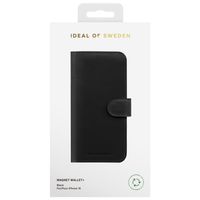 iDeal of Sweden Portafoglio Magnetico Plus Apple iPhone 15 - Black