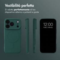 imoshion Cover Posteriore Colorata con MagSafe Apple iPhone 18 Pro / 17 Pro - Verde scuro