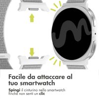 imoshion Cinturino in nylon Samsung Galaxy Watch 8 (40/44mm) / Classic (46mm) - Seashell
