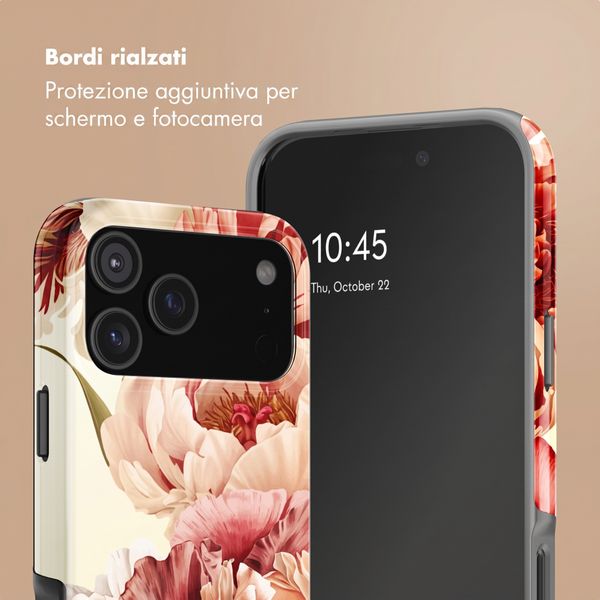 Selencia Cover Posteriore Vivid Apple iPhone 18 Pro Max / 17 Pro Max - Vintage Peony