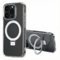 Accezz Cover con anello e supporto con MagSafe Apple iPhone 16 Pro - Trasparente