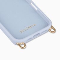 Selencia Cover posteriore Rivièra con MagSafe con ganci rimovibili Apple iPhone 16 - Powder Blue