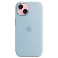 Apple Cover Posteriore in Silicone con MagSafe Apple iPhone 15 - Blu chiaro