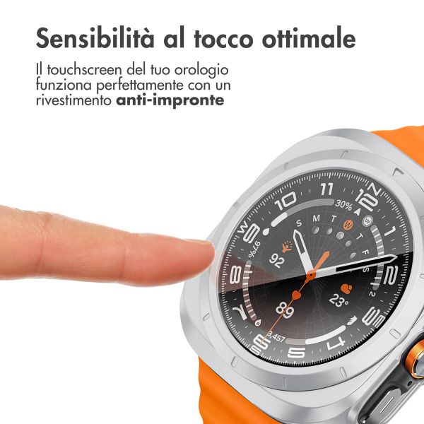 imoshion Cover rigida integrale Samsung Galaxy Watch Ultra (2024/2025) - Argento
