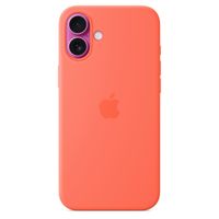 Apple Cover Posteriore in Silicone con MagSafe Apple iPhone 16 - Tangerine Orange