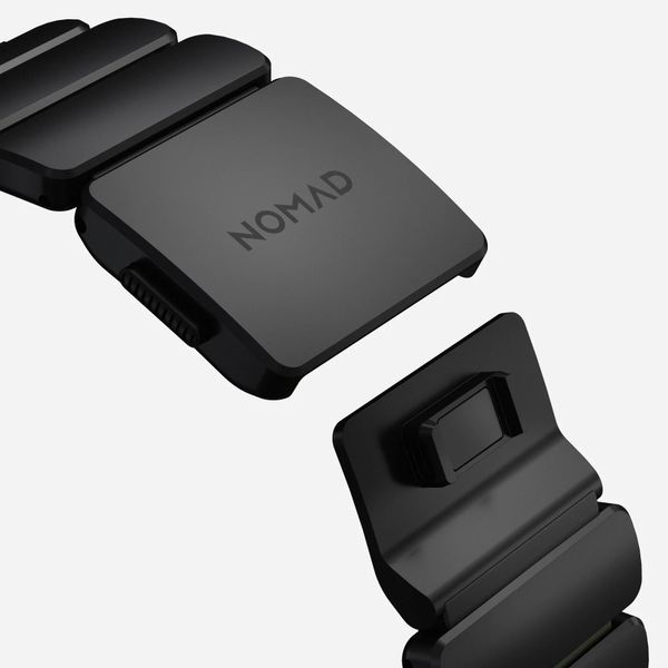 Nomad Cinturino Stratos Apple Watch | 44/45/46/49 mm - Forest Green / Black Titanium