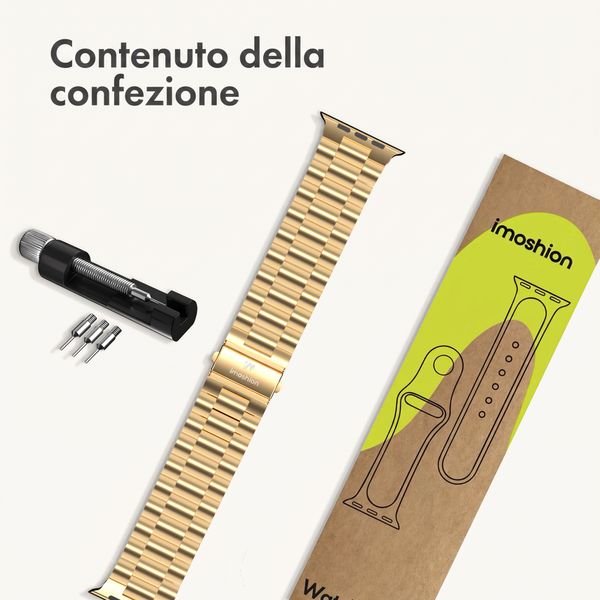 imoshion Cinturino in acciaio Apple Watch | 38/40/41/42 mm - Oro