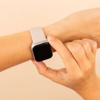 imoshion Cinturino in silicone⁺ Apple Watch | 38/40/41/42 mm - Taglia S/M - Starlight