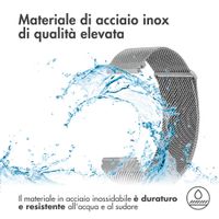 imoshion Cinturino magnetico milanese Samsung Galaxy Watch 7 40/44 mm - Argento