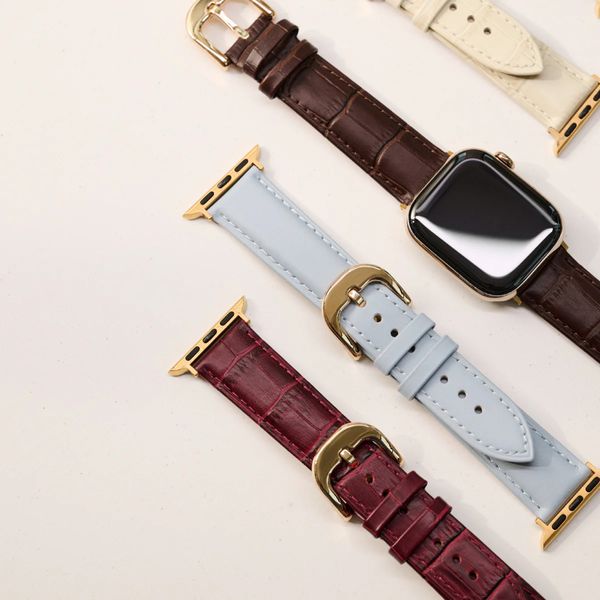 Burga Cinturino in vera pelle Apple Watch | 38/40/41/42 mm - Dream / Gold