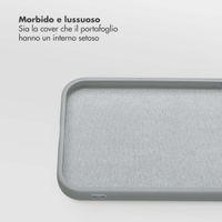 Selencia Libreria rimovibile Olyn con MagSafe Apple iPhone 14 / 13 - Grigio