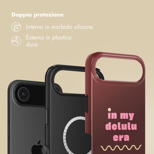 Selencia Cover posteriore Vivid con MagSafe Apple iPhone Air - Delulu