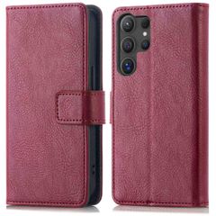 imoshion Cover a libro di Lusso Samsung Galaxy S24 Ultra - Bordeaux