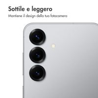 imoshion 2 Pack protezione lente fotocamera Samsung Galaxy S25 - Silver Shadow