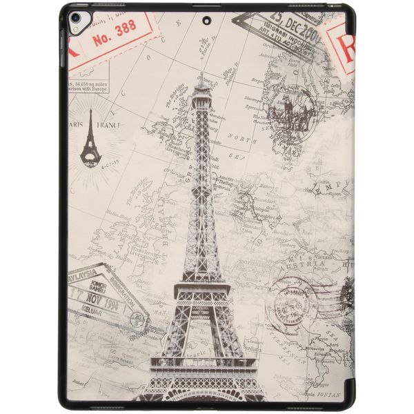 imoshion Cover Trifold Design Apple iPad Pro 12.9 (2017) / Pro 12.9 (2015) - Parijs