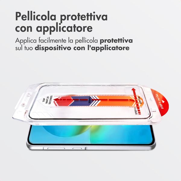 Accezz Vetro temperato + Applicatore Samsung Galaxy A37 (5G)