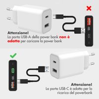 imoshion Powerbank Ultra Series in alluminio da 10.000 mAh – Quick Charge e Power Delivery – Nero
