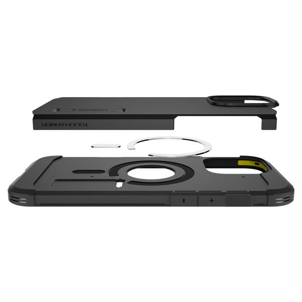 Spigen Cover Posteriore Corazzata Tough con MagSafe Apple iPhone 16 Pro Max - Nero