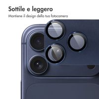imoshion Protezione fotocamera in Vetro 2 Pezzi Apple iPhone 17 Pro Max - Deep Blue