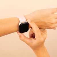 imoshion Cinturino in silicone⁺ Apple Watch | 38/40/41/42 mm - Taglia S/M - Sand Pink